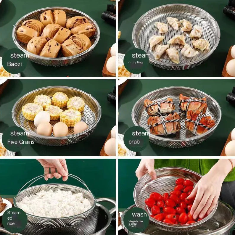 Universal Stainless Steel Steamer Rack for Rice Cooker