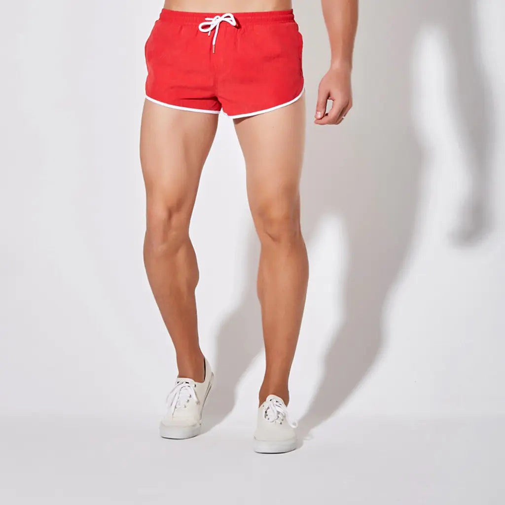 Quick-Dry Men's Beach Swim Shorts