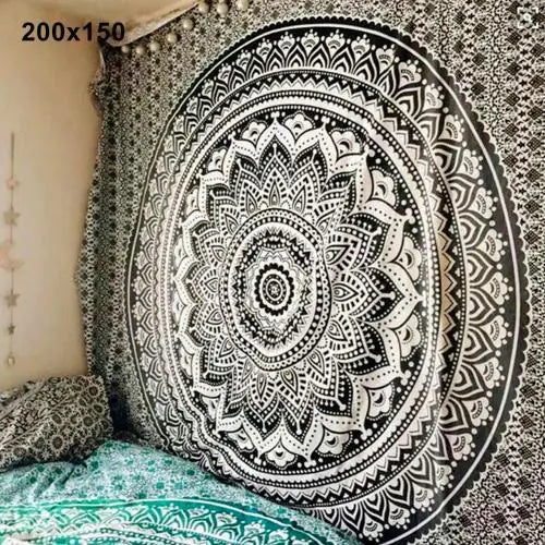 Bohemian Mandala Wall Tapestry