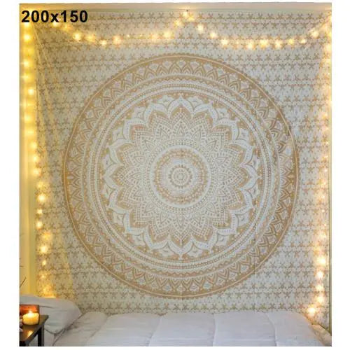 Bohemian Mandala Wall Tapestry