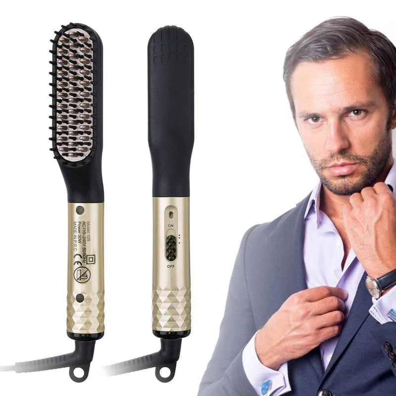 Mini Electric Beard Styling Comb for Men - Great Gift