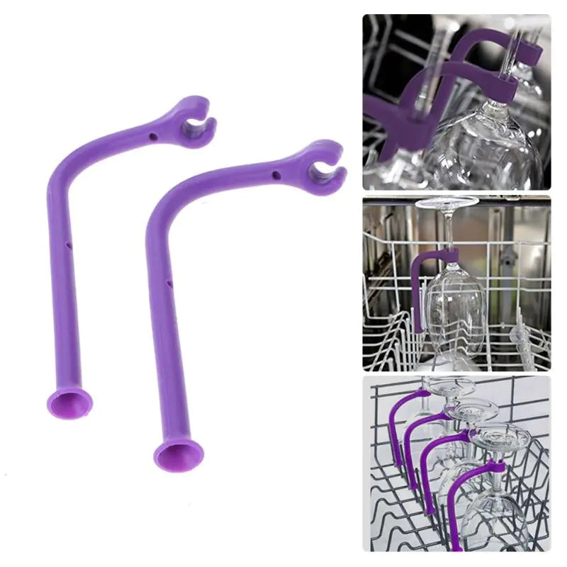 Silicone Wine Glass Holder and Stabilizer Rack