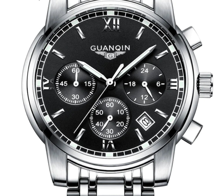 Luminous Steel Band Outdoor Sports Watch