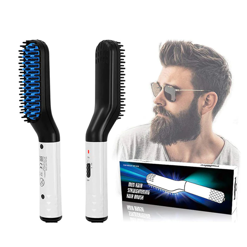 Mini Electric Beard Styling Comb for Men - Great Gift