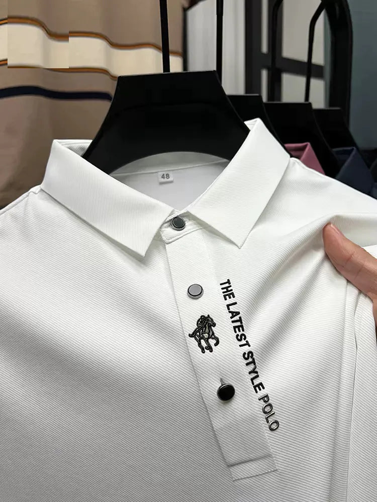 Premium Summer Polo Shirt for Business Casual Wear