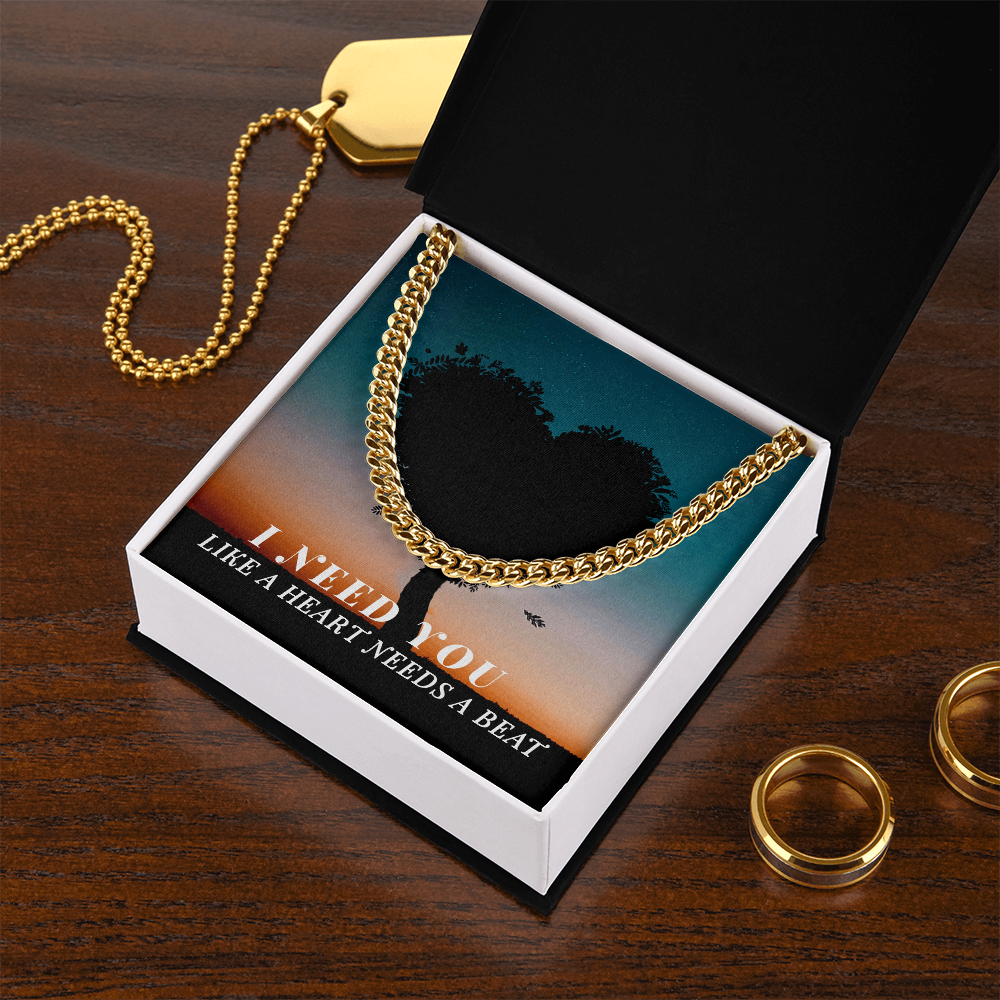 Unisex I Need You Chain