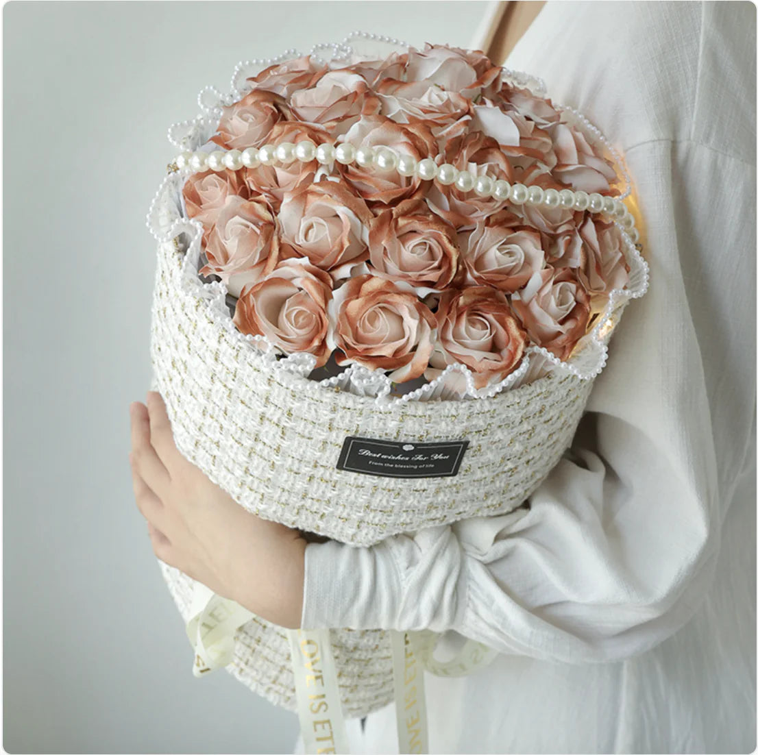 Classic Rose Soap Flower Bouquet