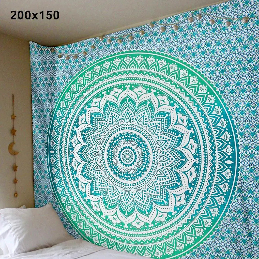 Bohemian Mandala Wall Tapestry