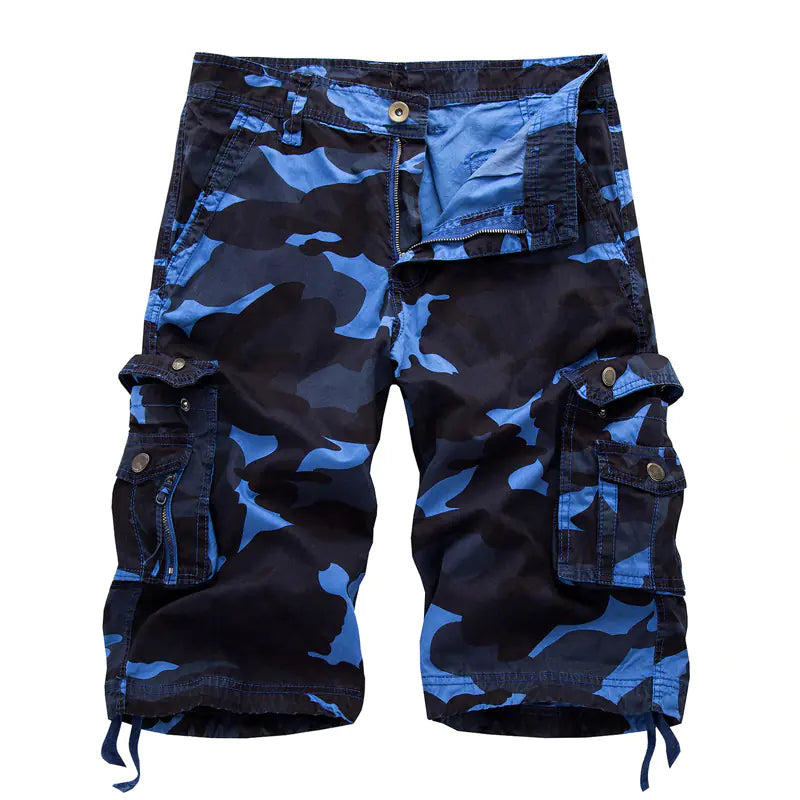 Men's Summer Loose Casual Straight Fit Camouflage Shorts