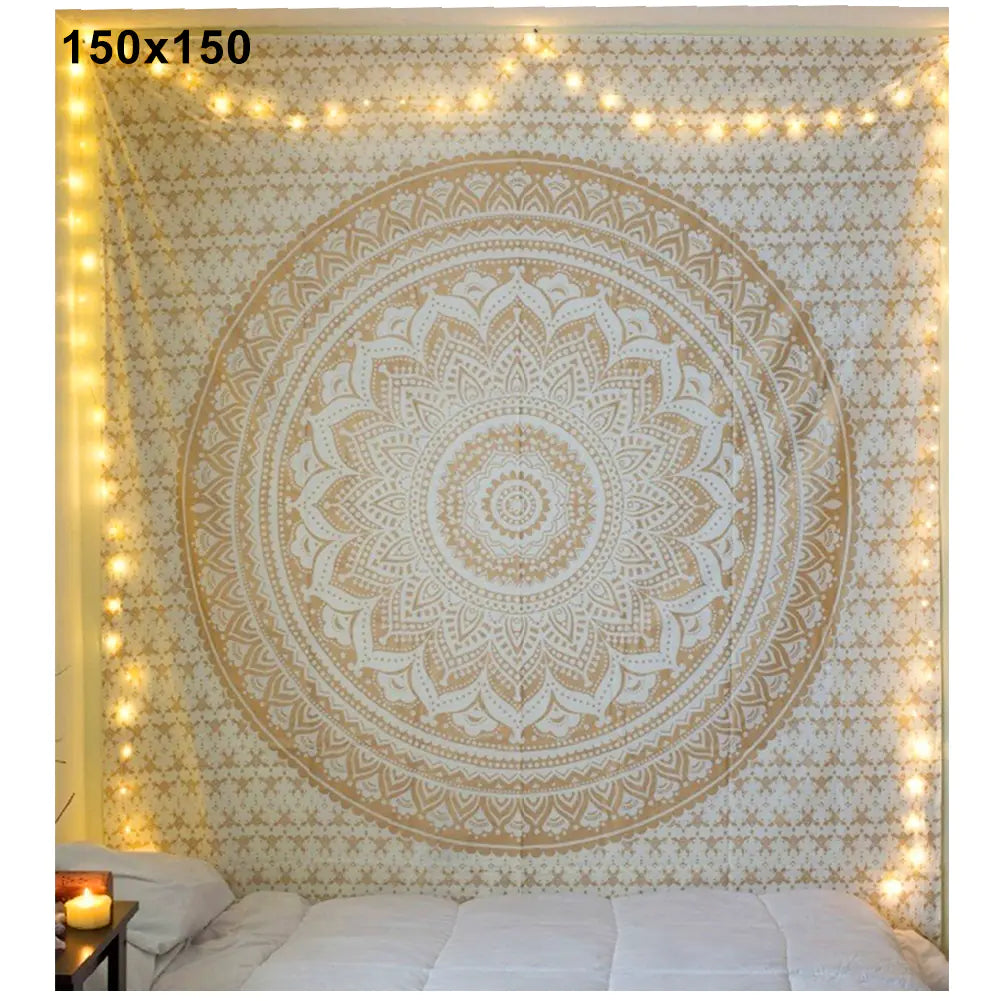 Bohemian Mandala Wall Tapestry