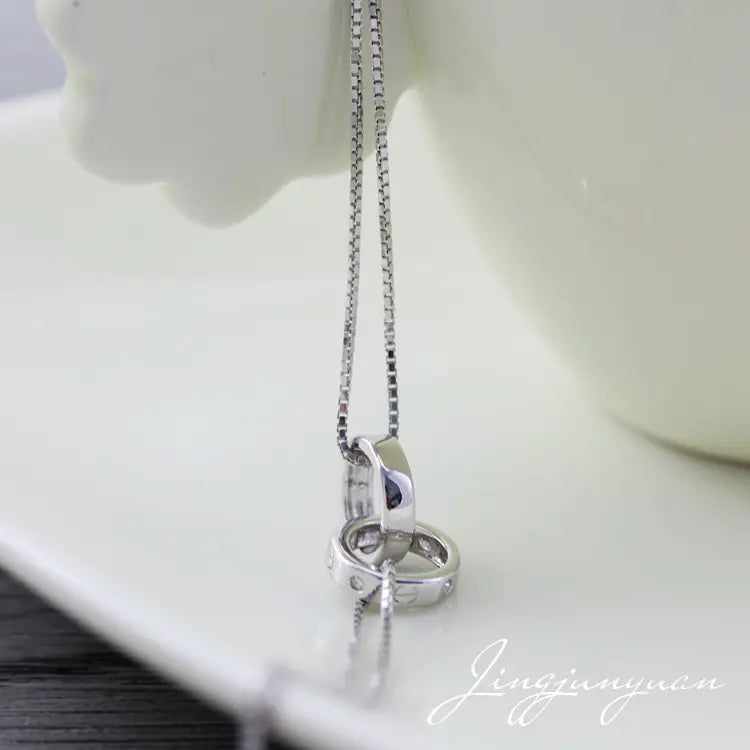 Double Ball Double Line Silver Bracelet